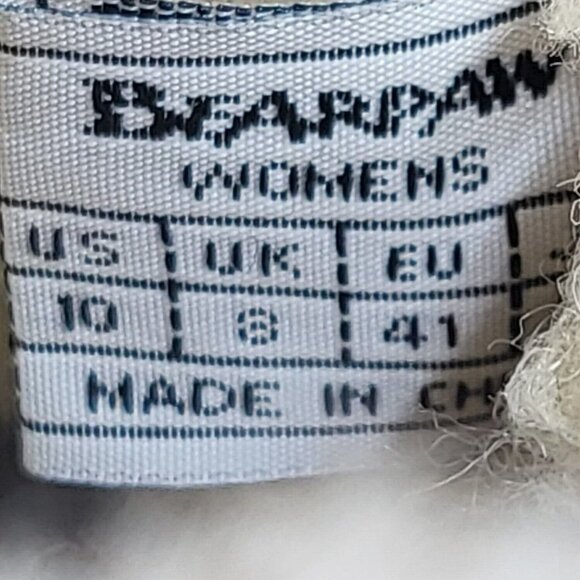 Bearpaw Emma Short 8" Hickory Brown Suede Sheepskin Pull On Boots Womens Size 10 - Picture 3 of 12